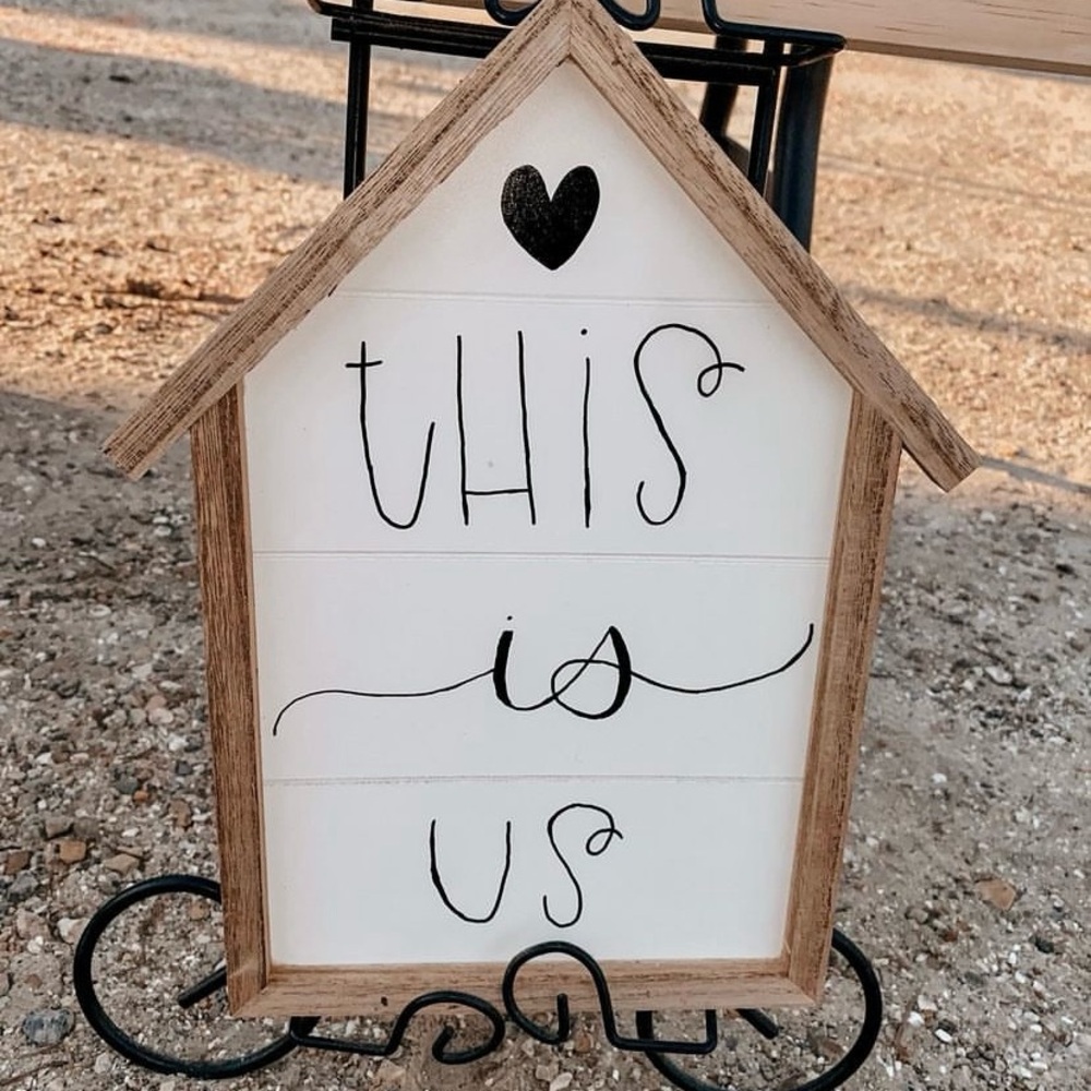 "This is Us" Wall Decor Sign